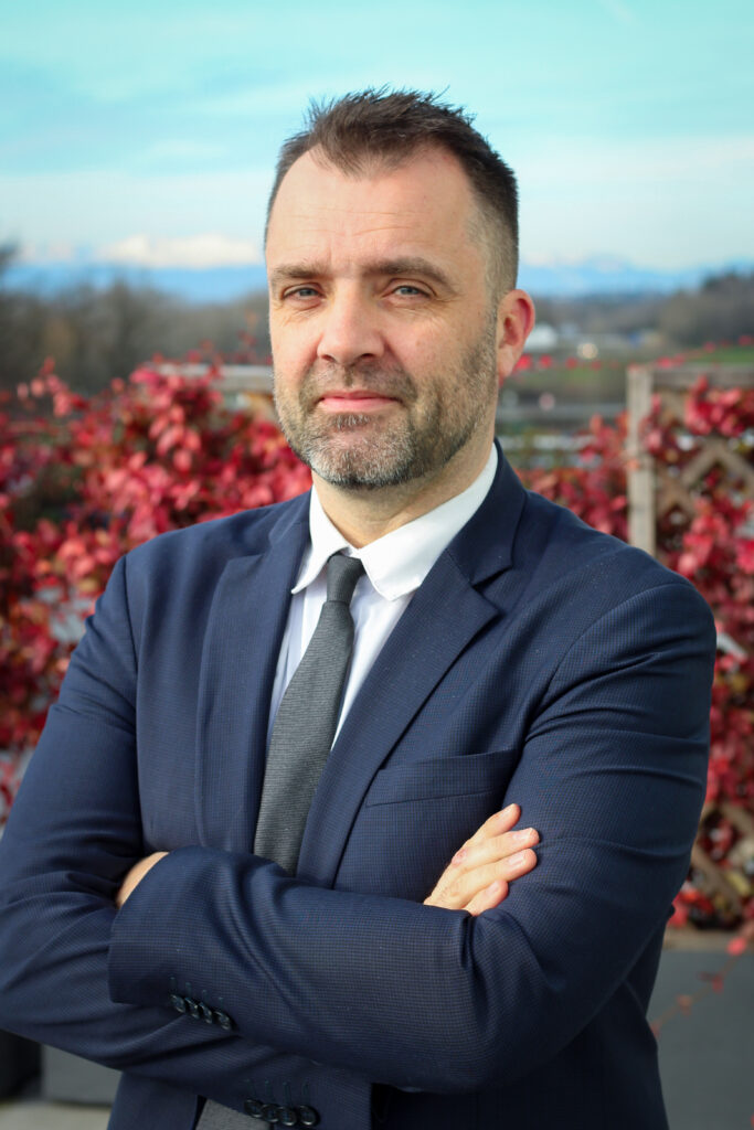 Monsieur Benoît Labrière en tant que Directeur Général de la Direction Commune CHAL-HDDS-HDR et Président du Comité Stratégique du GHT Léman Mont-Blanc.
